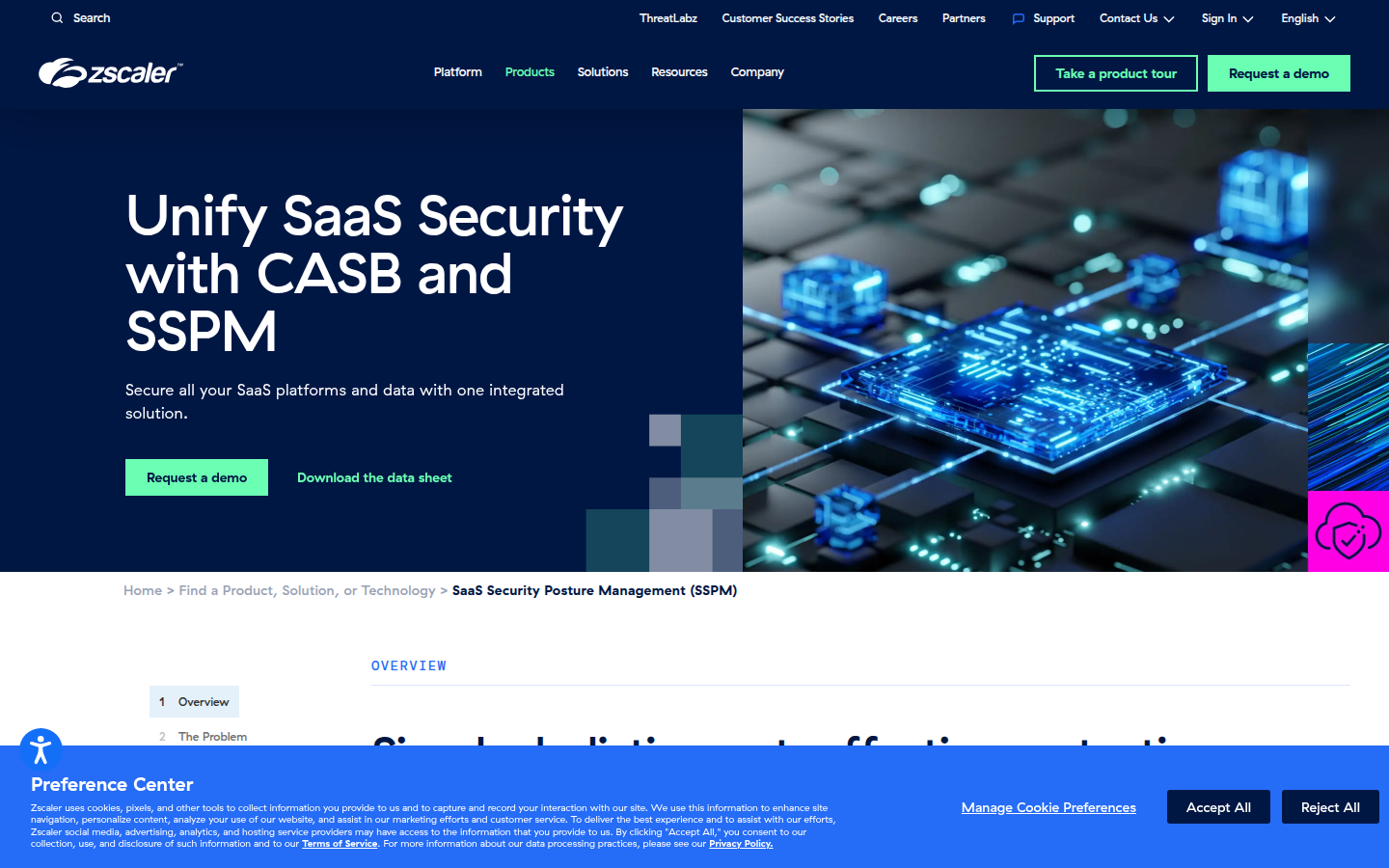 Zscaler Advanced SSPM