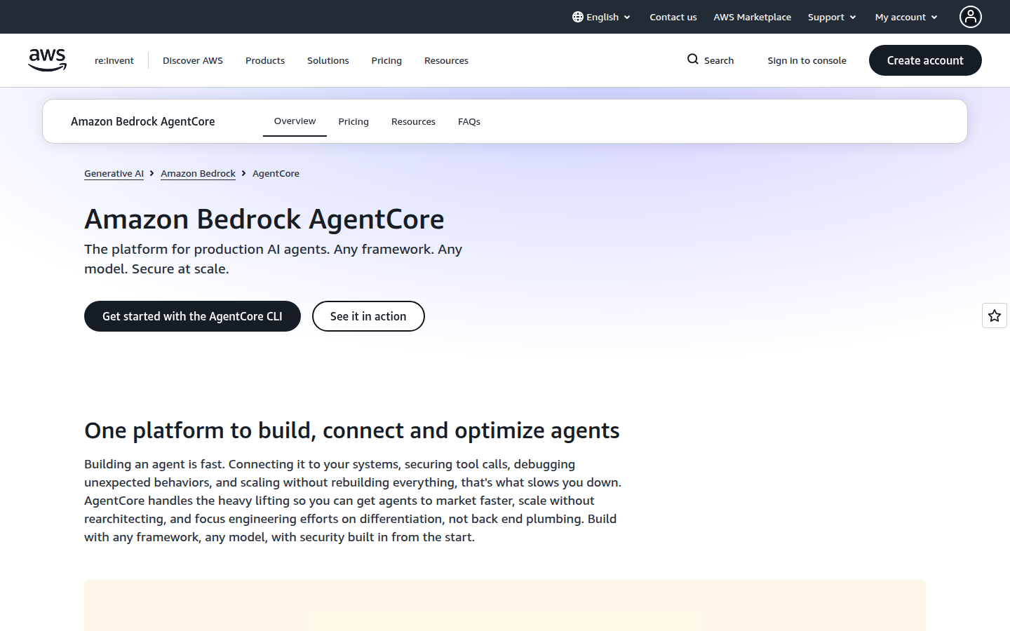AWS Bedrock AgentCore